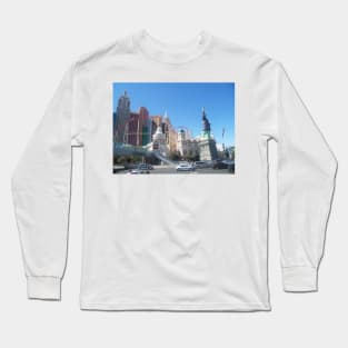 Statue of Liberty Las Vegas Long Sleeve T-Shirt